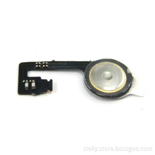 Original quality home button for iPhone 4S, with flex cable, black and white